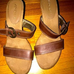 Aerosoles Powpay Leather Sandals